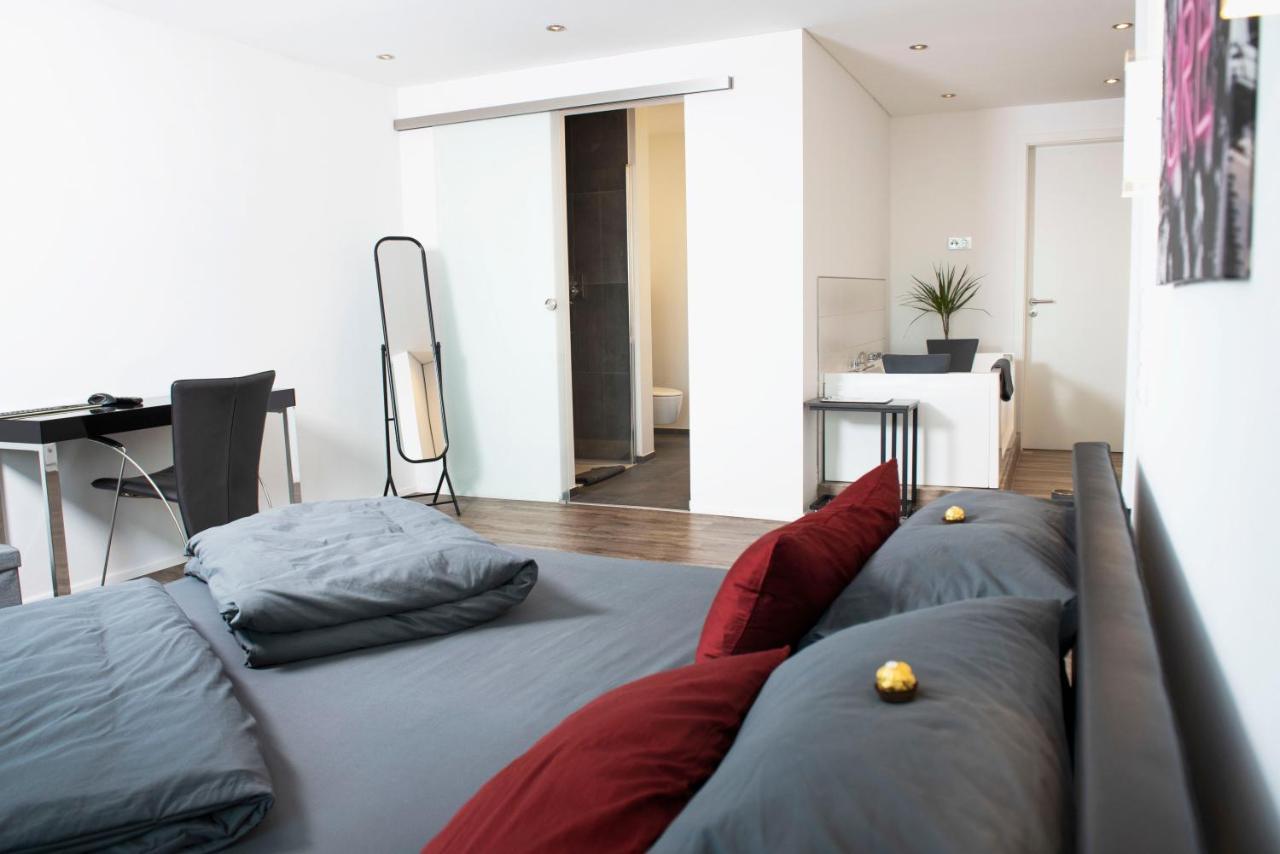 Luxus Suite Im Herzen Von Kempten***** +Parkplatz Exterior photo